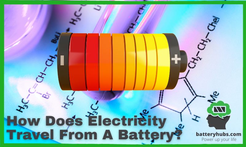 How Does Electricity Travel From A Battery?