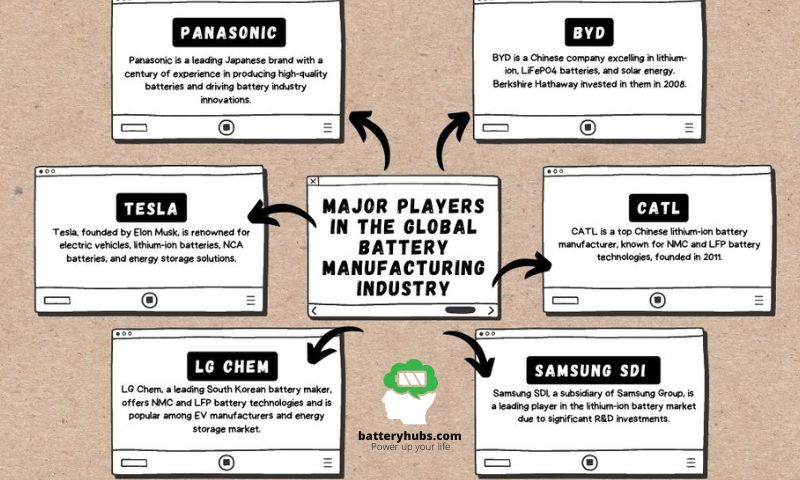 Top Battery Manufacturers and Brands