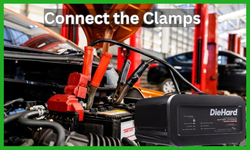 connect the clamps